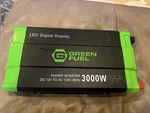Green Fuel 3000W Power Inverter Dc 12V To Ac 120V W/led Display P/n AD20005G. Fixed Price $199.88.