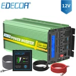 Edecoa Pure Sine Wave Power Inverter 1500W 3000 Watt 12V Dc To 110V 120V Ac Lcd. Fixed Price $173.88.