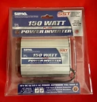 Sima Watt Dc To Ac Power Inverter 12V 120V (STP-150). Fixed Price $80.00.