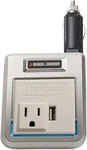 Black+decker PI120P 120W 12VDC To Vac Power Inverter With Usb Charger. Fixed Price $15.00.