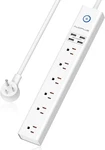Power Strip 10FT - Surge Protector With Usb, Auoplus 6 Outlet And 4 Charger,. Fixed Price $29.79.