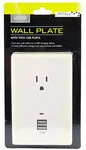 Living Solutions Charging Station With 2 Usb Ports & 1 Ac Outlet Wall Plate. Fixed Price $14.99.
