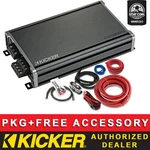 Kicker CXA360.4T Car Audio Class Ab 4-CHANNEL Amplifier + 8AWG Kit. Fixed Price $229.99.