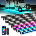 Rgbw Led Strips Car Tube Underglow Underbody System Neon Lightings Kit. Fixed Price $85.40.