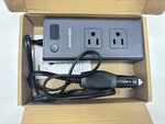 200W Power Inverter Dc 12V Ac 110V Car Converter With Type & Usb For Laptop. Fixed Price $19.99.