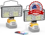 Linterna De Trabajo, 20 Voltios, 10000 Menes Usb, Vatios, Piezas New Us.. Fixed Price $123.49.
