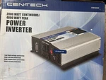 New Box Cen-tech 2000 Watt Continuous 4000 Peak Power Inverter. Fixed Price $64.95.