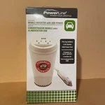 New! Powerline 200 Watt Coffee Cup Inverter Mobile W/usb. Fixed Price $23.00.