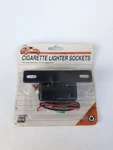Dual Cigarette Lighter Sockets 12 Volt New Old Stock. Fixed Price $19.00.