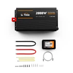 Litime 2KW Pure Sine Wave Inverter 12V Dc To 120V Ac For Rv Travel Trailer Boat. Fixed Price $219.99.
