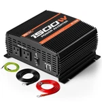 Potek 1500W Power Inverter Dual Ac Outlets 12V Dc To 110 Car. Fixed Price $137.69.