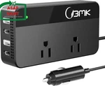 Bmk 200W Car Power Inverter Dc 12V To 110V Ac 4 Usb Ports Charger. Fixed Price $36.83.
