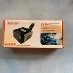 Bestek 75W Car Power Inverter 2-PORT Usb Charger Adapter 12V To 110V Converter. Fixed Price $23.95.