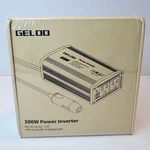 Geloo 300W Power Inverter Dc 12V To Ac 110V Car Adapter Dual Usb Charger/blue. Fixed Price $15.97.