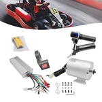 48V 2000W Motor Set W/brushless Controller 3-SPEED Switch For Go-karts Scooter. Fixed Price $185.29.