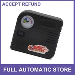 One Black Vehicle Car Portable Electric Pump Air Compressor Tire Inflator 48V. Fixed Price $29.99.