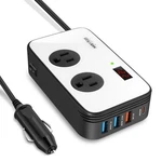 Bapdas 300W Car Power Inverter, Dc 12V To Ac 110V Adapter Outlet Plug Wit.... Fixed Price $30.62.