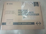 Kisae Inverter Charger 12 Volt 2000 Watt 80 Amp With Remote Panel. Fixed Price $759.00.