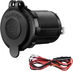 Cigarette Lighter Socket Car Marine Motorcycle Atv Rv Black. Fixed Price $9.84.