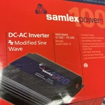 Samlex SAM-1000-12 Watt Modified Sine Wave Inverter. Fixed Price $140.00.