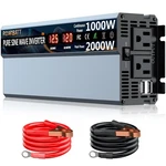 1000W Pure Sine Wave Power Inverter 12V Dc To Ac 110V 120V Peak 2000W W.... Fixed Price $108.29.