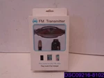 Moko Fm Transmitter Black Radio Adapter Car Kit W 3.5MM Audio Plug. Fixed Price $10.20.