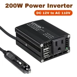 200W 300W 500W Car Power Inverter Dc 12V To Ac 110V With Socket And Usb Port. Fixed Price $17.09.