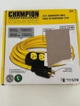 Champion Power Equipment 48043 Generator Cord, 25 Ft., Plastic. Fixed Price $75.00.