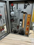 Vintage Stanley Better Home Cabinet No: 895 Comes W/ Original Tools Rare. Fixed Price $399.00.