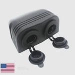 Marine 12V Dual Waterproof Motorcycle/car/boat Socket Power Outlet Plug. Fixed Price $19.77.