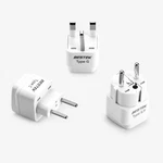 Bestek European Travel Plug Adapter Set, Grounded Universal Power. Fixed Price $12.99.
