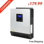 Clearance! Ecgsolax 2400W Solar Inverter 24V-110V Pure Sine Wave 50A Pwm For Hom. Fixed Price $184.49.