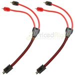 Pack Female Splitter Cable Audio Competition Rated DS18 R1F2M. Fixed Price $12.95.