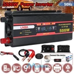 5000W Car Power Inverter Dc 12V 24V To Ac 110V Sine Wave Solar Converter Lcd Usb. Fixed Price $56.69.