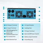 Renogy 48V 3500W Solar Inverter/charger - Model RIV4835CSH1S. Fixed Price $600.00.