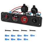 Nilight 4 In 1 On/off Charger Socket Panel Dual Usb Rocker Toggle Switch. Fixed Price $19.99.