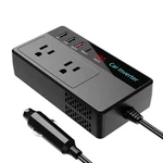 200W Car Dc 12V To 110V Ac Power Inverters 3 Usb Type-c Ports Charger. Fixed Price $43.82.