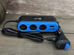 Te-rich HC64 120W 3 Cigarette Adapter Usb Quick Chg Micro Port Splitter. Fixed Price $8.99.