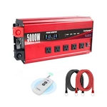 5000W Power Inverter 12V To 110V/120V Dc Ac With Lcd Display, Remote Contr.... Fixed Price $303.61.