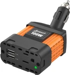 Ampeak 100W Car Power Inverter Usb 2.4A Ports Ac Outlet Charger For Laptops. Fixed Price $21.49.