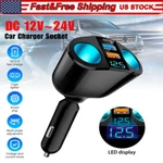 Dual Usb Car Cigarette Lighter Socket Splitter Power Adapter Charger Outlet Lot. Fixed Price $433.99.