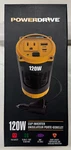 Roadpro Powerdrive "120W Cup Inverter" (PWD120C). Fixed Price $39.99.