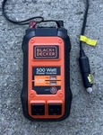 Black+decker - Watt Power Inverter PI500B Dual Outlets 3.1A Usb Ports. Fixed Price $46.95.