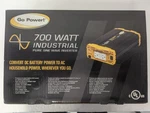 Go Power GP-ISW700-12 700W Pure Sine Inverter. Fixed Price $250.00.