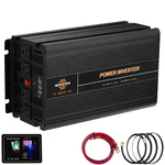 Power Inverter 2000W 12V To 110V Ac Lcd Cable Car Boat Rv Sine Wave Converter. Fixed Price $87.79.