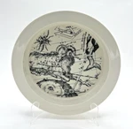1960S Astrology By Iroquois Aries Large Ceramic Bowl, Mcm Vintage Zodiac Modern. Fixed Price $72.00.