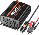 500W Power Inverter/car Dc 12V To Ac 110V Dual Charging Port And 2A. Fixed Price $75.67.