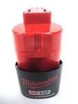 Milwaukee New Genuine 12V M12 High Capacity Lithium-ion Battery 48-11-2401. Fixed Price $39.95.