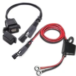 Waterproof Motorcycle Sae Usb Cable Adapter 2.1A Phone Gps Charger Outlet. Fixed Price $12.99.