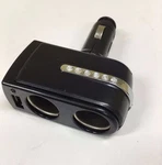 Usb & Way Car Cigarette Lighter Socket Splitter DC12V Charger Adapter ASK-G1. Fixed Price $12.00.